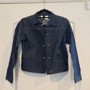 VINTAGE MAVERICK BLUE BELL DENIM JACKET 1970S USA Made